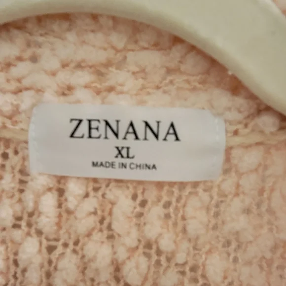 Zenana NWOT Popcorn Cardigan XL - Picture 5 of 9